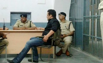 Actor salman khan Qaidi no 106 spent night in Jodhpur central jail, Bail application will hear  today