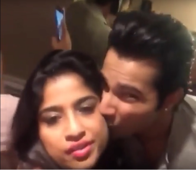 Kissing Video Of Actor Varun Dhawan With RJ Malishka And Alia Bhatt Viral On Social Media
