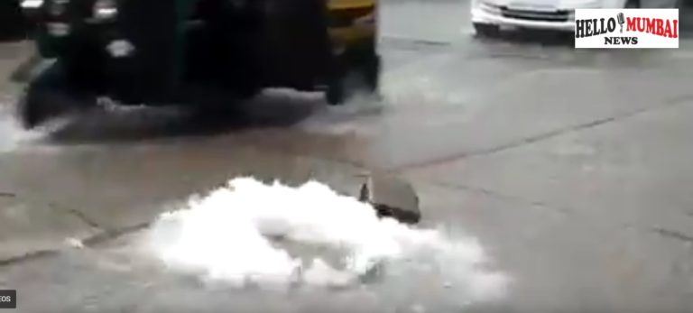 BMC ‘Poll Khol’ Video of Hole Burst Viral On Social Media