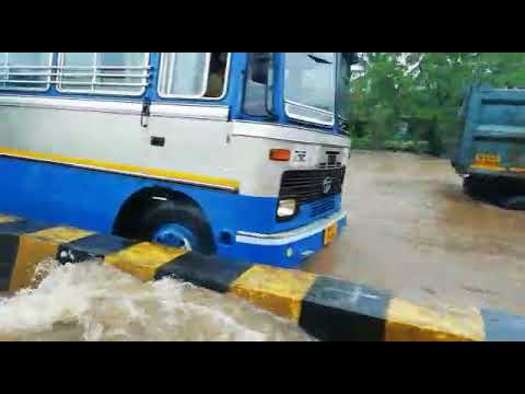 Flood Video Of Ghodbunder Road, Thane On Hello Mumbai News