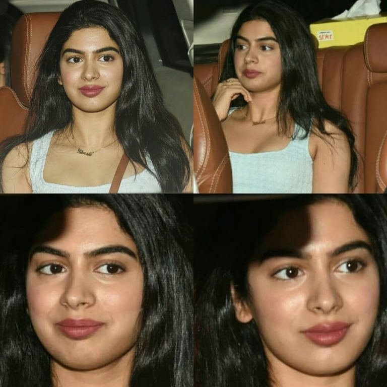 Actress Jhanvi Kapoor looked hot  and sexy on Special Screening of ‘Dhadak ‘ ,Picture on Hello Mumbai