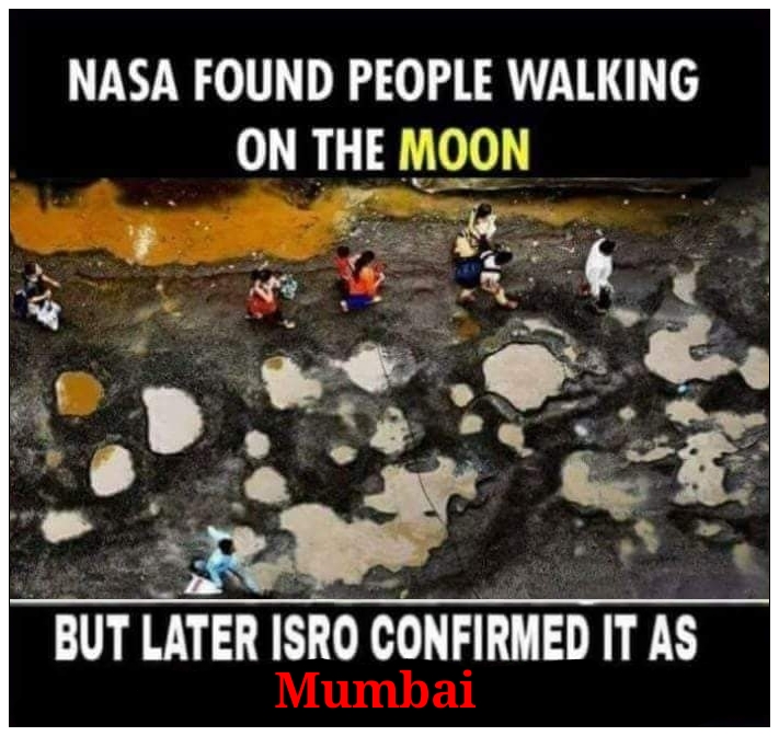 Mumbai Potholes Viral Joke On Hello Mumbai News