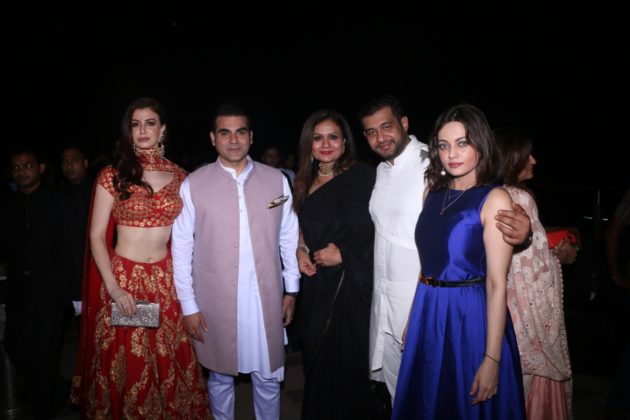 Arbaaz Khan Celebrates Diwali Party With His Girlfriend
