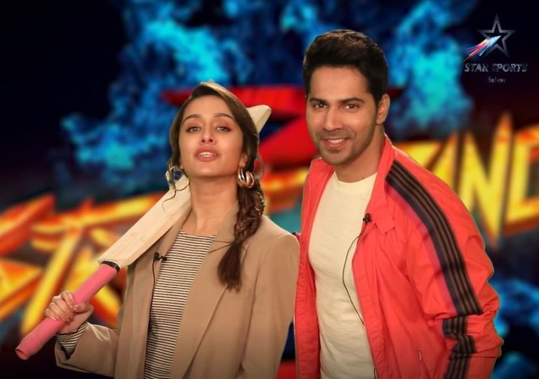 Mumbai : Mumbai actors Varun Dhawan and Shardha Kapoor attend Star Sports’ Nerolac Cricket Live on 18th Jan 2020, First Pictures here