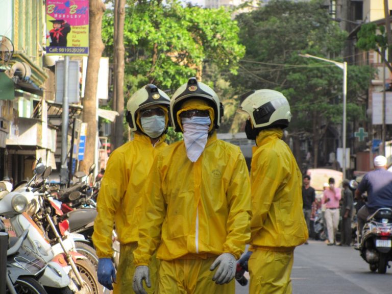 Mumbai: Mumbai BMC Starts Disinfecting Drive to Contain Spread of Coronavirus, See first Pictures here