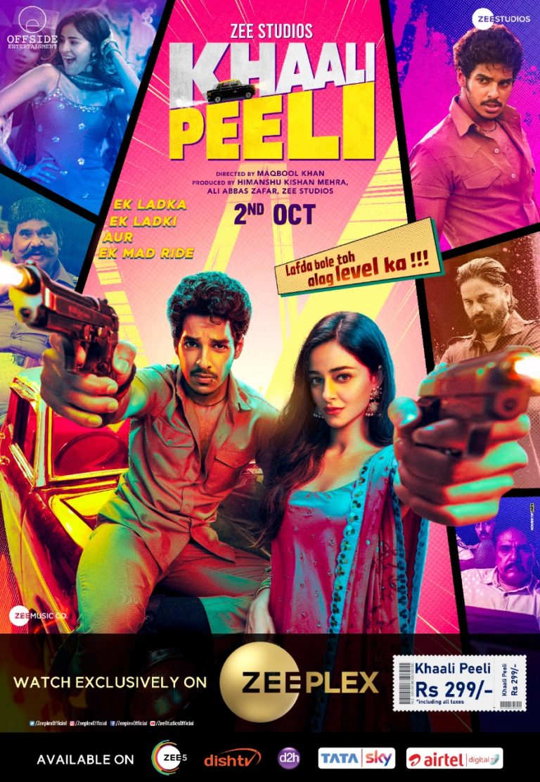 Khali Peeli Releases on ZeePlex on 2nd October – Ab Har Ghar Banega Cinemaghar !