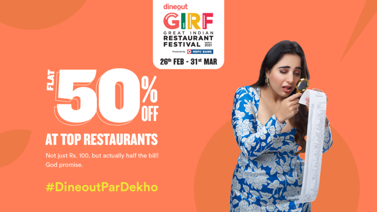 Dineout’s Great Indian Restaurant Festival Urges Foodies #DineoutParDekho For The Best Dining Offers