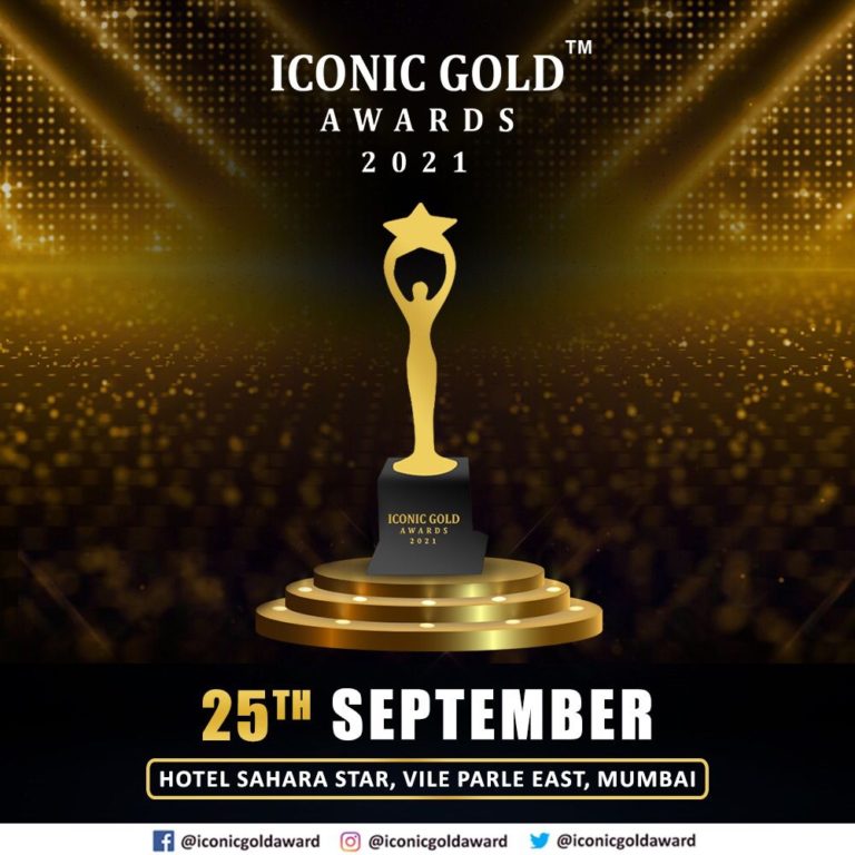 Mumbai to stage Iconic Gold Awards Event on 25 September at Hotel Sahara Star