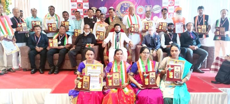 IHRSJC International Human Rights Social Justice Commission organised “Maharashtra Pride Award ceremony in  Karad , Satara Dist