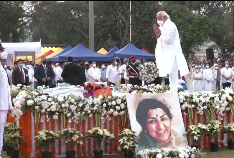 List of Dignitaries who attended State Funeral of Lata Mangeshkar, see pictures here