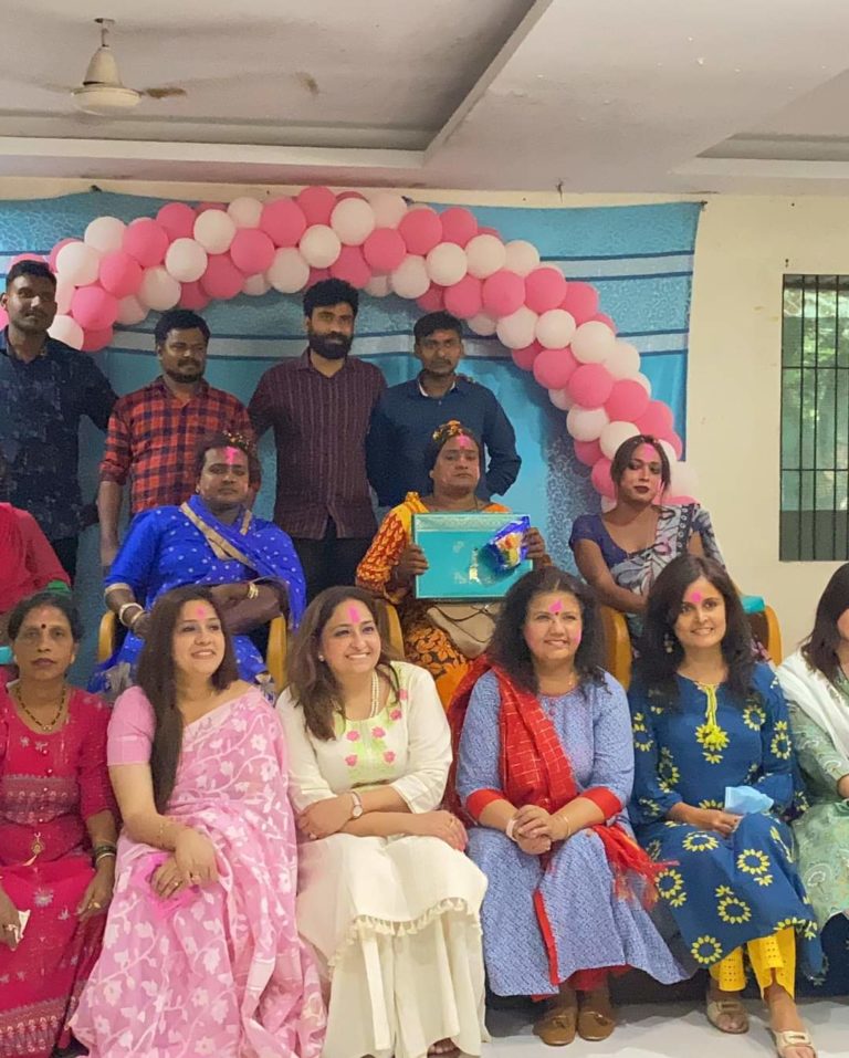 Naata Foundation Celebrates Holi with Transgender Community , First Pictures here