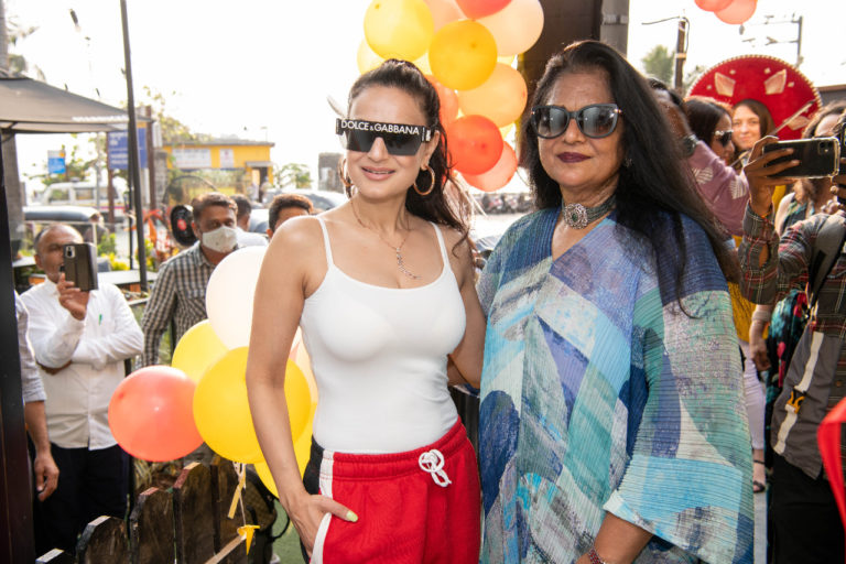Actress Ameesha Patel Cuts The Ribbon And Launches The Mexican Tapas Bar