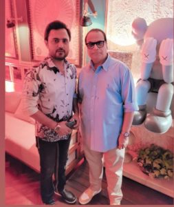Ahsaan Rehan with Tips MD Ramesh Taurani