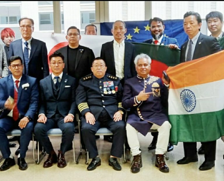 USA Based Prof.Dr.Madhu Krishan Chairman & Chief Rector  American University attends Japan Peace Summit over Wars & Global Terrorism.