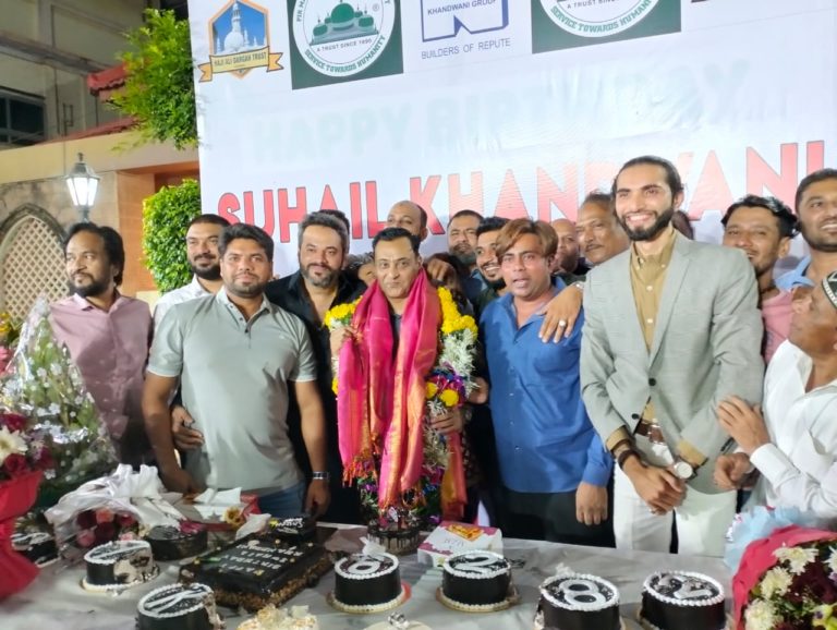 Suhail Khandwani, builder, bizman and Trustee Haji Ali Dargah Makhdoom Shah Baba, Celebrates his birthday with a bash