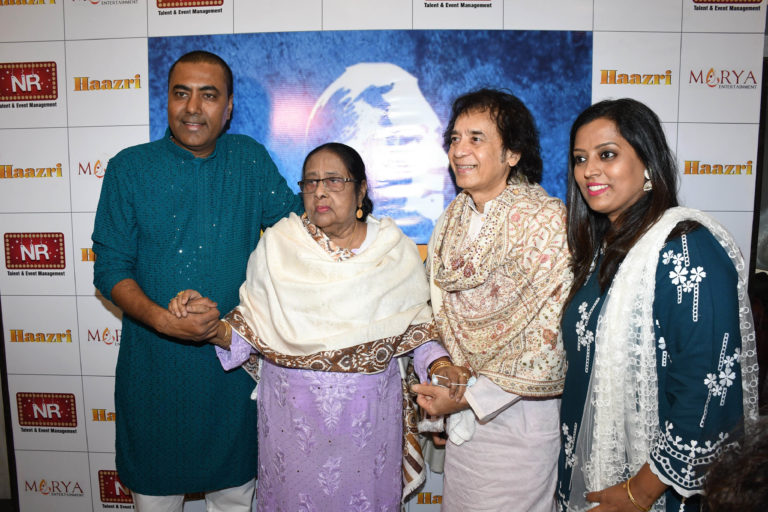 Ustad Zakir Hussain Receives Padma Vibhushan Ustad Ghulam Mustafa Khan Award